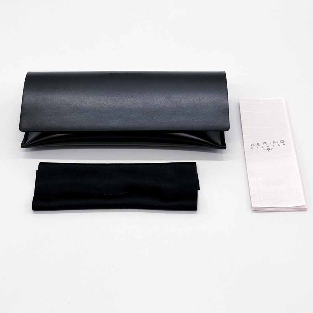 NEW SAINT LAURENT SL 276 MICA 009 CAT EYE BLACK BLUE GREY WOMEN SL276 SUNGLASSES - Picture 11 of 11